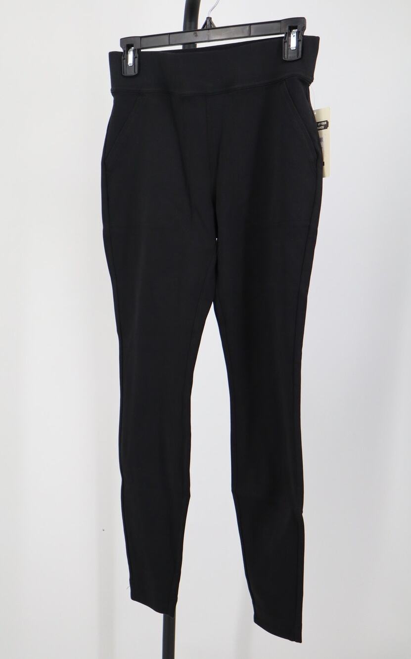 NEW Duluth Trading Co NoGA Naturale Coton Leggings Women's Black Size S